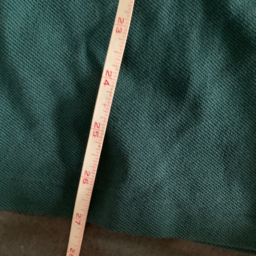 Lacoste Men's Green LS Polo Shirt - Picture 7 of 11
